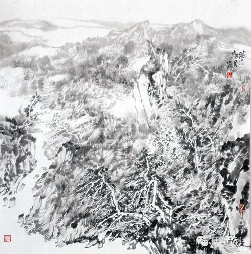 ��ʿ��ɽˮ����Ʒչ�ڱ�����԰��������Ļ