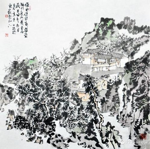 ��ʿ��ɽˮ����Ʒչ�ڱ�����԰��������Ļ