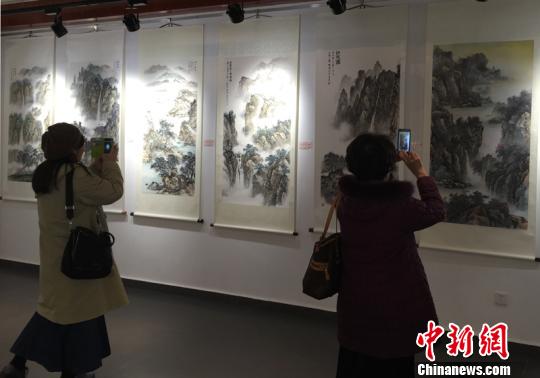 ̨���黭����Ʒ��Ħչ���ա��й���һˮ�硱��Ļ