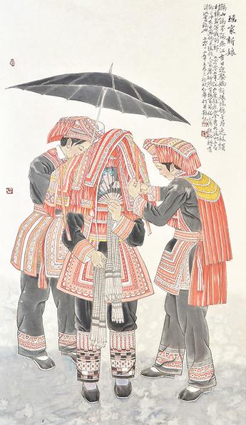 刻画细致 意境幽美——浅析徐仁华的人物画