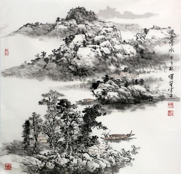 “笔绘八荒九州山水情 ——当代山水画名家10人”线上线下联展今日开启