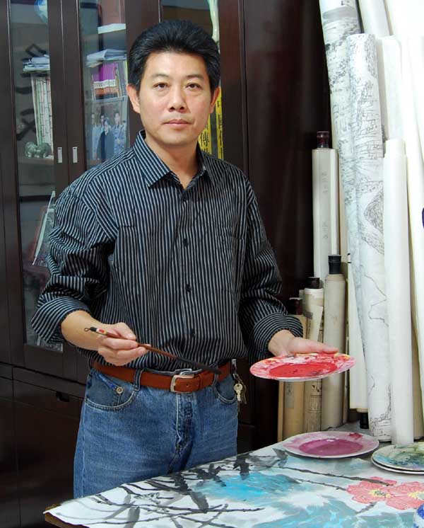 中国山水画家张全胜先生作品欣赏