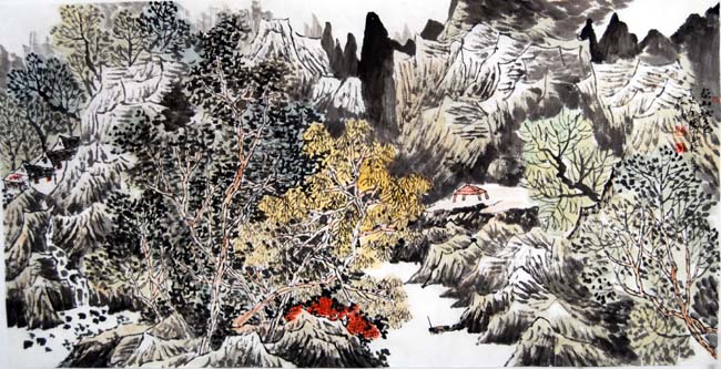 画家张全胜先生作品欣赏