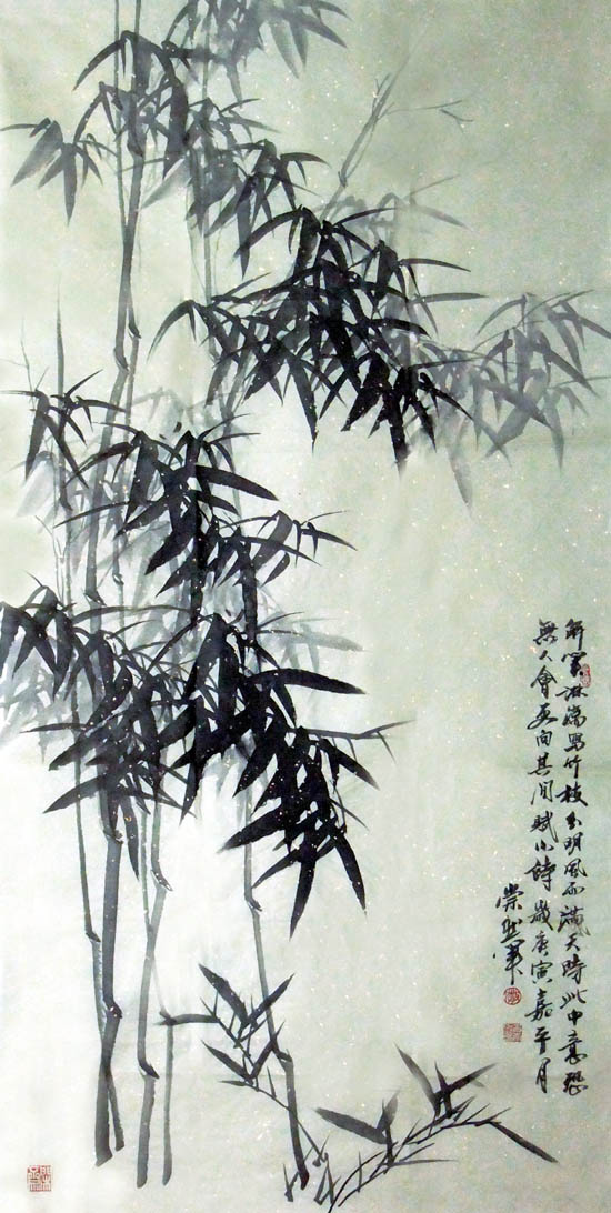 白崇然国画作品