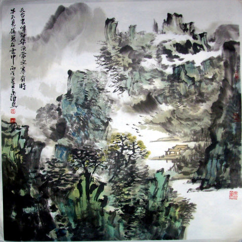 泰山胜迹图暨泰山胜迹诗联书法长卷主创人员:高永谦