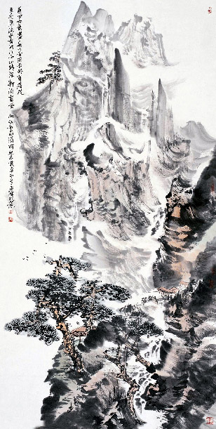 高永谦山水作品