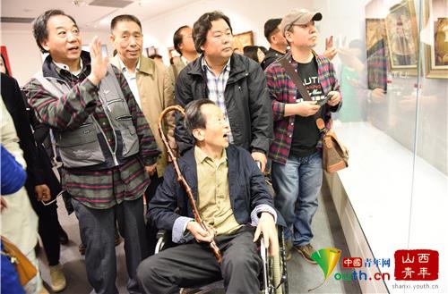 ɽ��ʡ�ڶ����ử��Ʒչ��̫ԭ��������Ļ