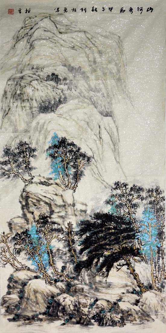 书画名家张根虎先生作品欣赏