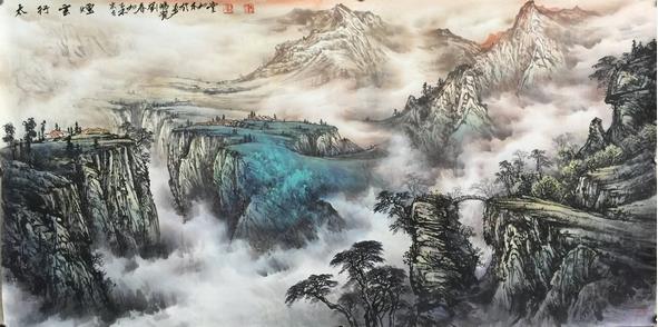 画家刘鹏凯:盈科后进识性情 浑厚华兹道禅机