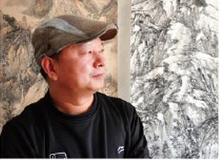 著名山水画家李国强创作的国画作品《太行秋韵》荣获“翰墨齐鲁·全国中国画作品展”优秀奖