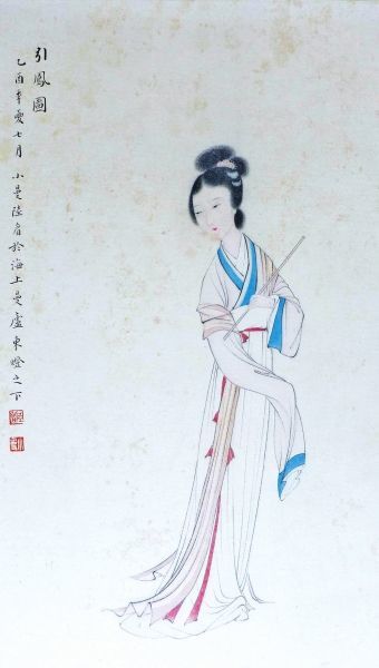 陆小曼的引凤图