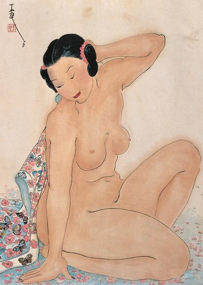 潘玉良人物画作品
