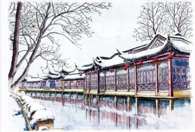 东关街,个园,冶春,瘦西湖…青砖黛瓦,古色古香,这样一幅幅组图,构成