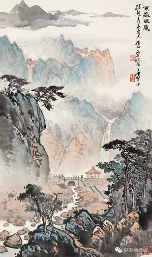 应野平先生山水画作品欣赏