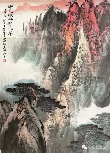 应野平先生山水画作品欣赏