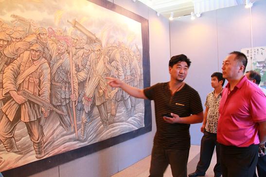 五千年绘画工程作品展亮相京城