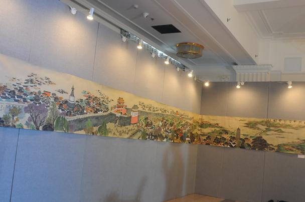 五千年绘画工程作品展亮相京城