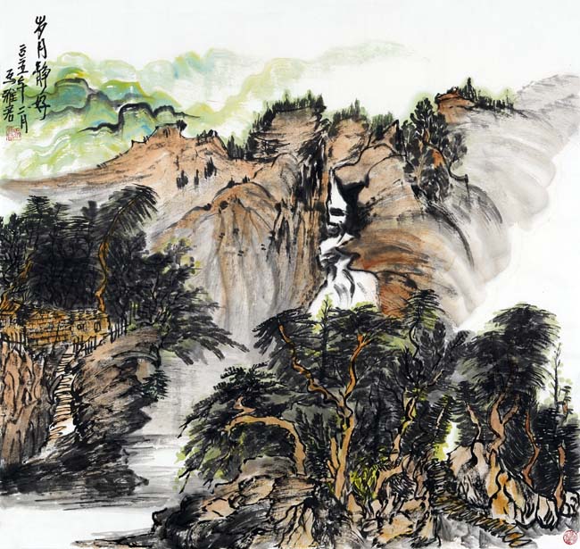 马雅君作品《岁月静好》