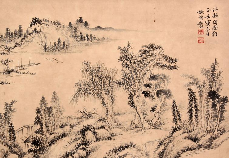 近现代安徽画坛八大家 您知道几个?(组图)