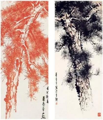 著名画家董寿平笔下的黄山 值得借鉴收藏
