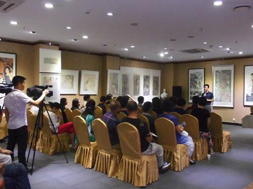 ����ֹ�������й����ﻭ��Ʒչ�ھ���Ļ