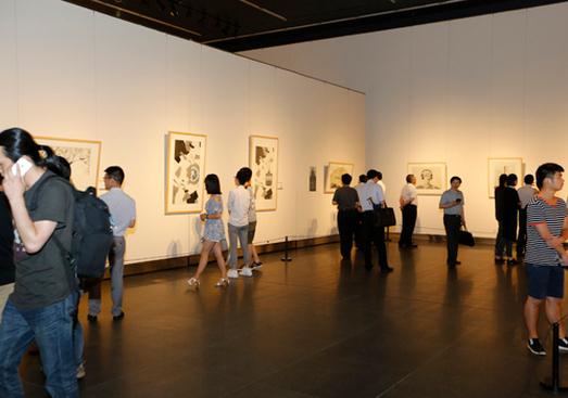 �����滭Ժ��Ժ��ʮ������Ʒչ���Ͼ���Ļ