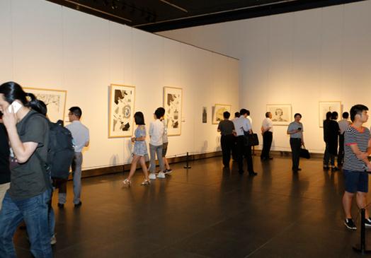 �����滭Ժ��Ժ��ʮ������Ʒչ���Ͼ���Ļ