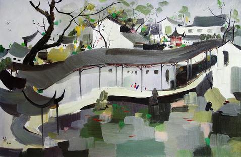 翰墨千秋2015吴冠中版画拍卖专场预展公告