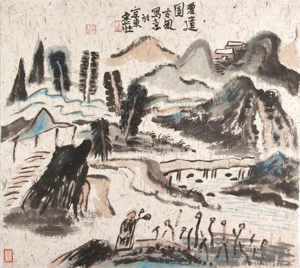 ��Ǳī���ŷ��黭Ʒ����������ׯ���������ռ�