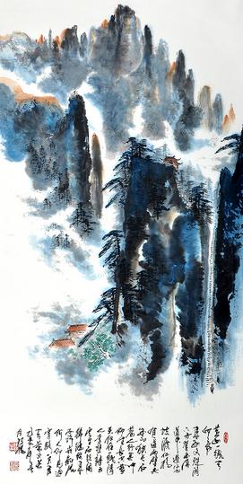 ��ú�ɽ��������ɽˮ����Ʒչ������Ļ