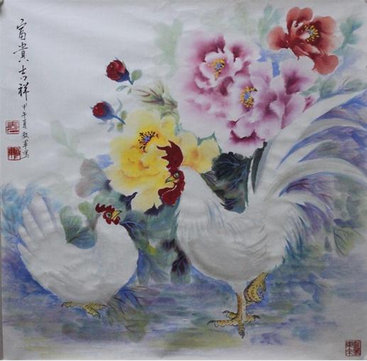丹青写富不知足,翰墨寻贵能脱俗——观倪殿军牡丹作品