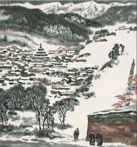 ˮī��԰•�ؼ� ��С��ˮī��Ʒչ���ھ���Ļ