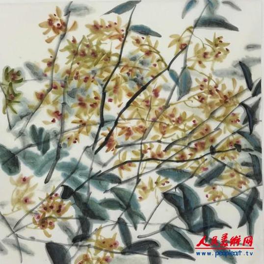 女画家高晔国画作品欣赏