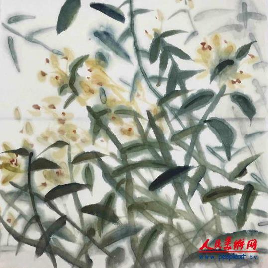 女画家高晔国画作品欣赏