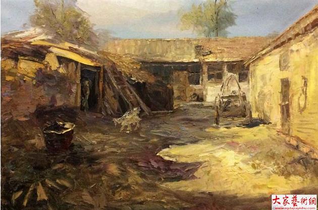 李庆林油画作品欣赏
