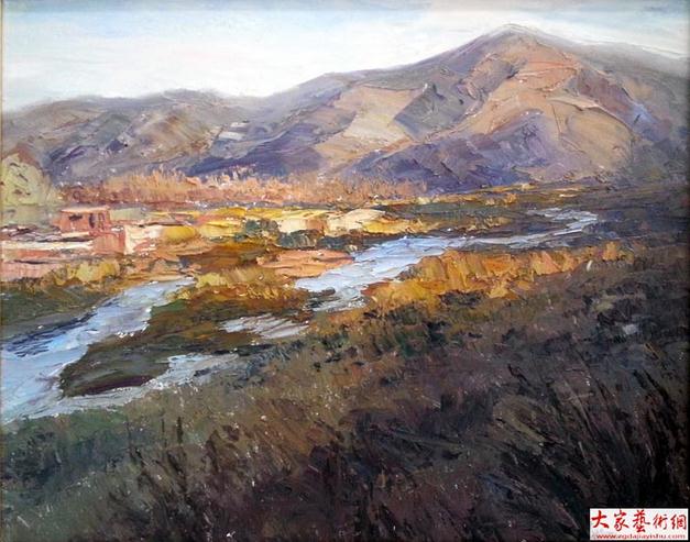 李庆林油画作品欣赏