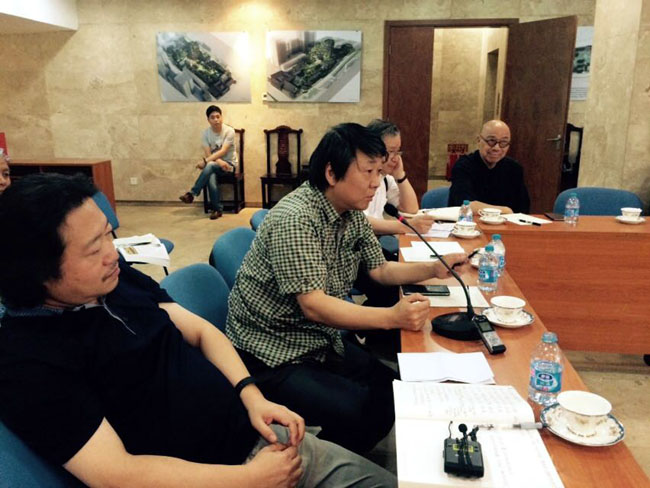 中国国家画院丝绸之路美术创作草图观摩会现场