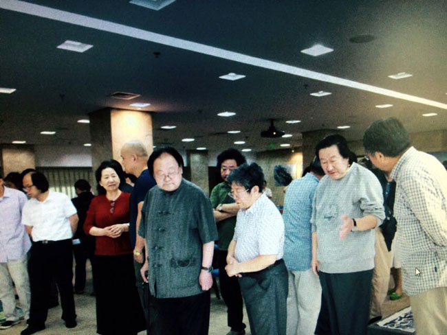 中国国家画院丝绸之路美术创作草图观摩会现场