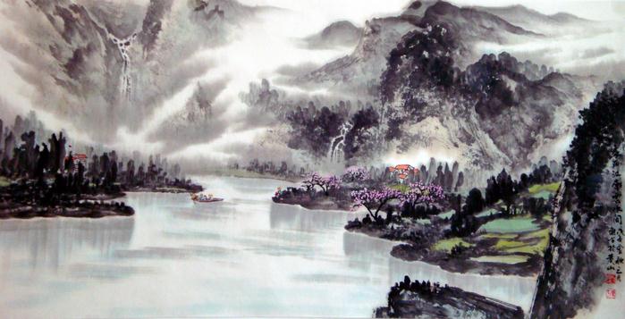 山水画挂在哪里最招好运