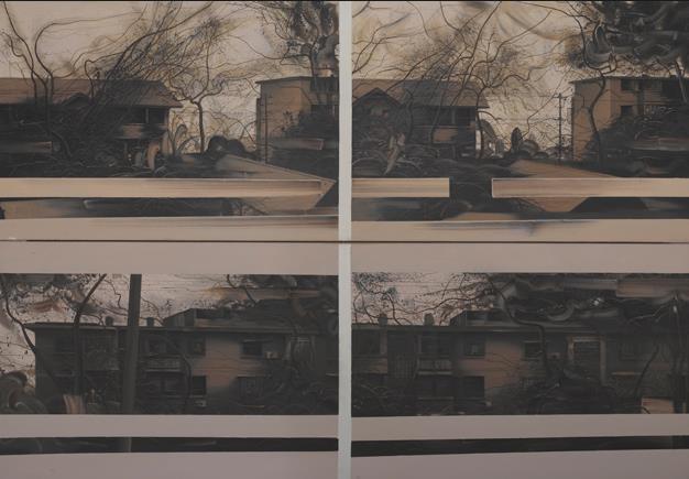 ��滭�����ڶ����й������ͻ���Ʒչ���ھ���Ļ