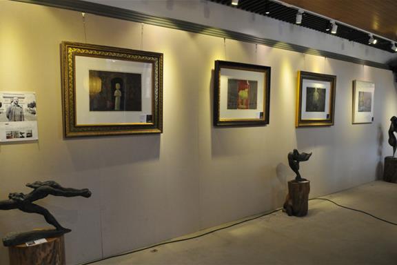 “心象•蓝色瑰宝—俞启慧版画艺术生涯60周年纪念展”在杭开幕