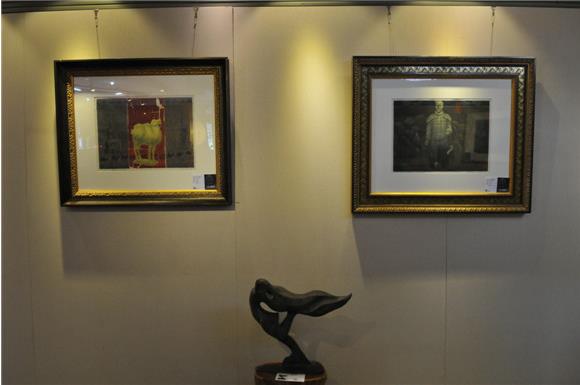 “心象•蓝色瑰宝—俞启慧版画艺术生涯60周年纪念展”在杭开幕