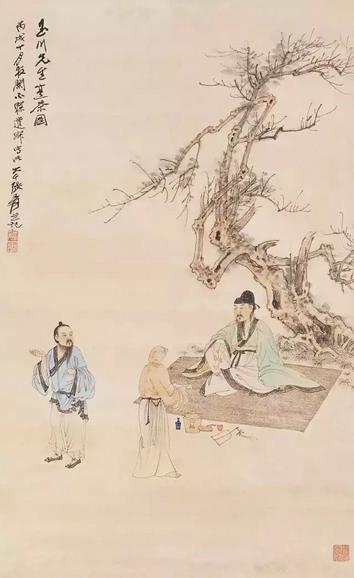 张大千三跪红颜知己李秋君
