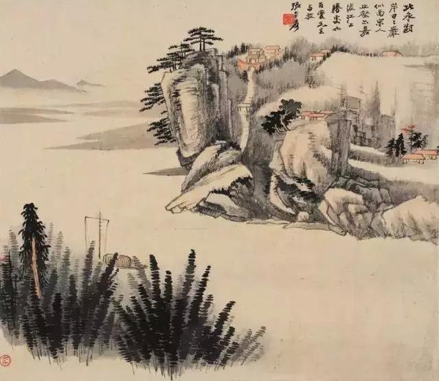 张大千三跪红颜知己李秋君