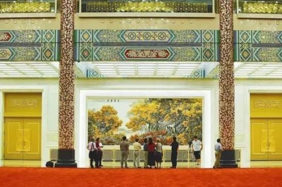 盘点人民大会堂悬挂过的13幅珍贵书画