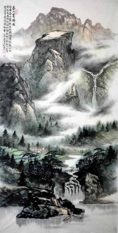 一幅山水画 帮你带来千万财运