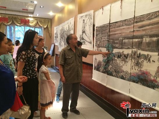 ����黭�һ㼯��ľ����չʾ��ī������������