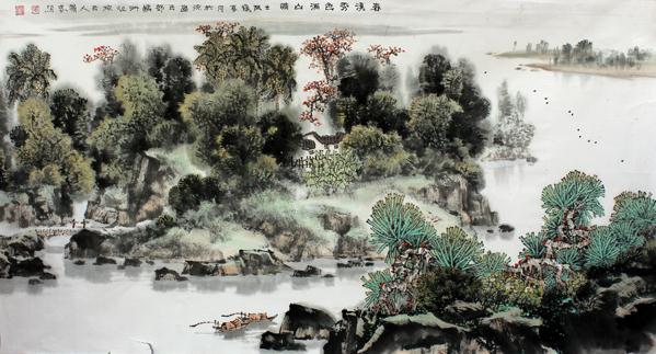笔墨探索海岛山水样式——浅谈张华忠山水画作的现实意义