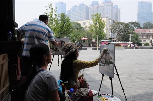 “笔尖上的中国——美丽天津”画家采风写生活动火热启幕