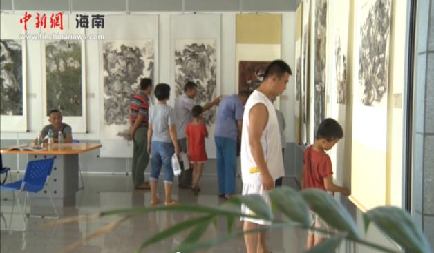 ���Ͼٰ����ѧ���黭��Ʒչ